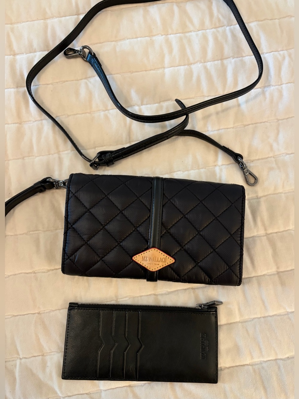 Astor Diamond Quilted Nylon Convertible Crossbody Bag
MZ Wallace - Picture 10 of 10